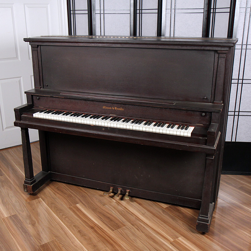 1921 Mason Hamlin Upright Lindeblad Piano Restoration