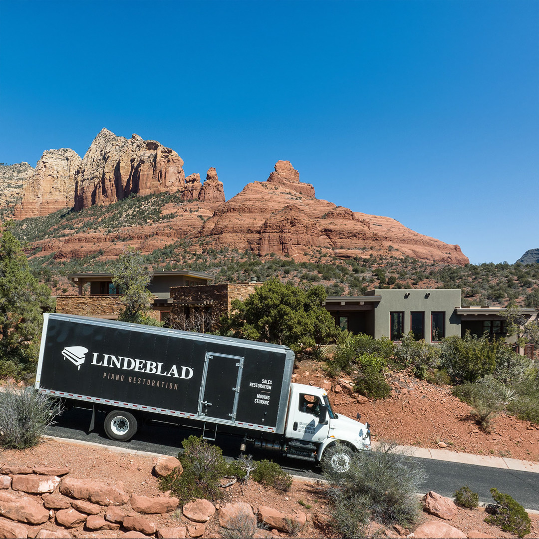 Lindeblad's piano movers in Sedona, Arizona